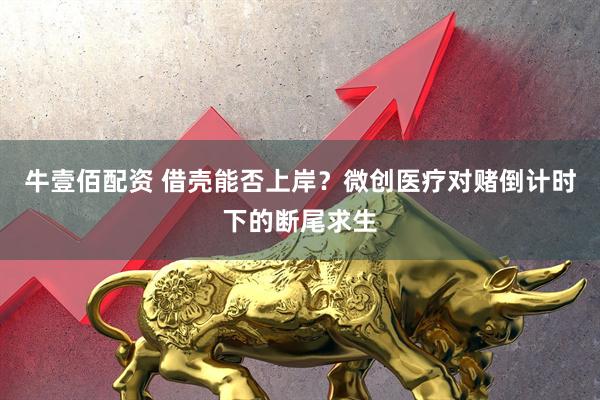 牛壹佰配资 借壳能否上岸？微创医疗对赌倒计时下的断尾求生
